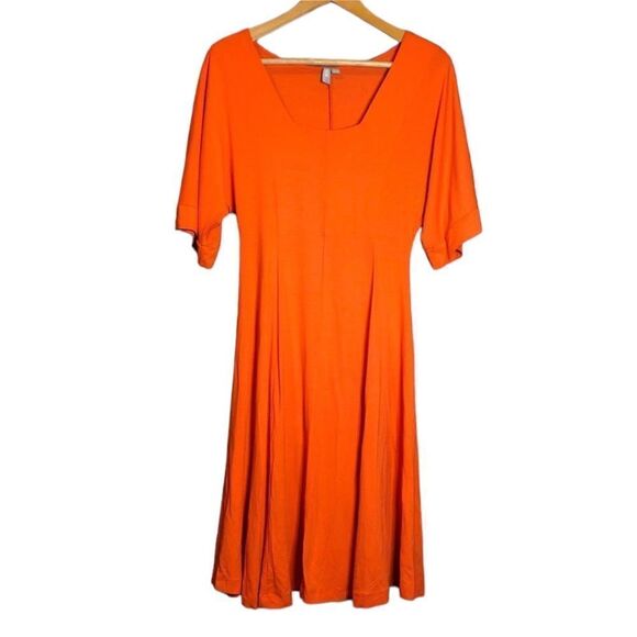 ASOS orange dress with square neck - Picture 12 of 12